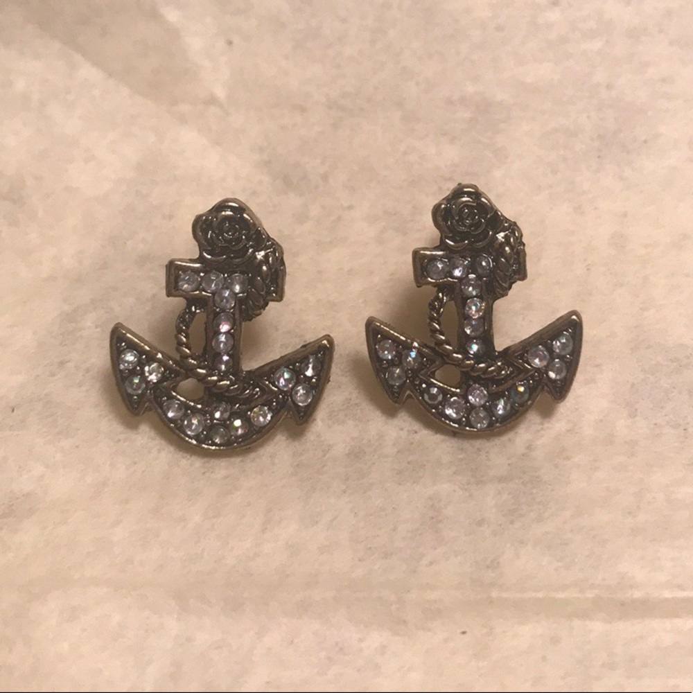 Anchor earrings - Picture 1 of 2